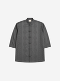 Black Jacquard Tang Shirt