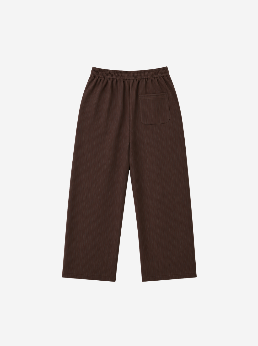 Chocolate Pinstripe Trousers