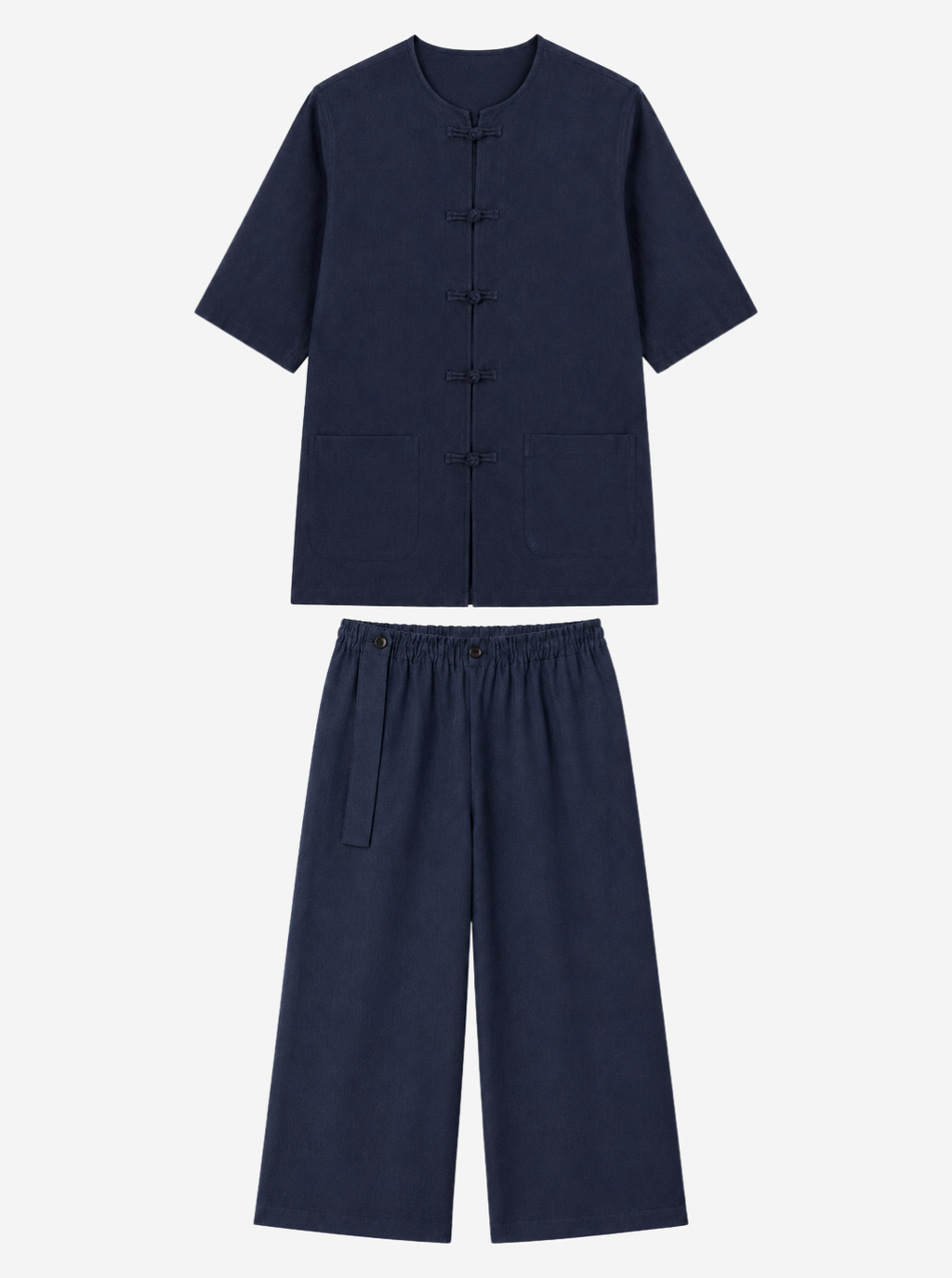 Navy Tang-Inspired Co-Ord Set