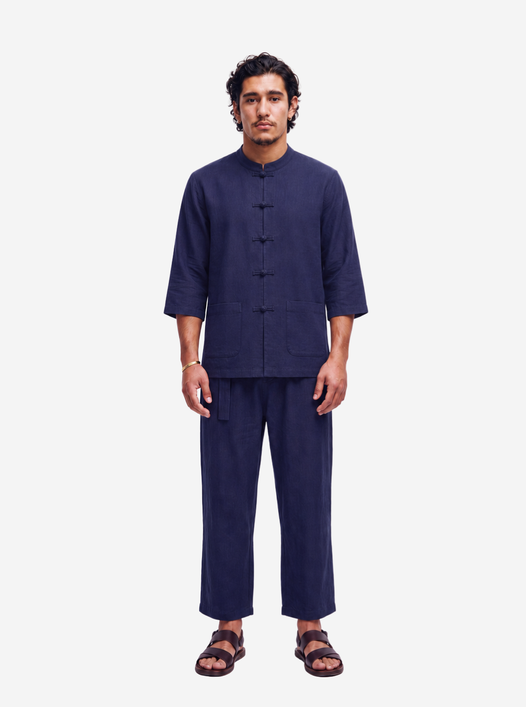 Navy Tang-Inspired Co-Ord Set