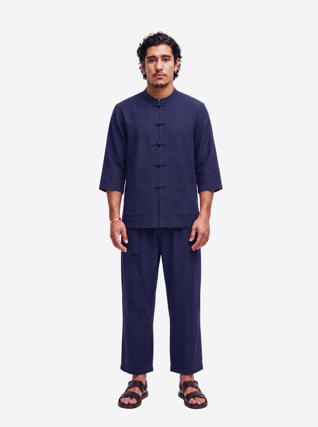 Navy Tang-Inspired Co-Ord Set