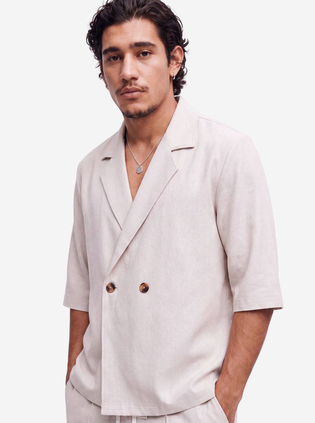 Stone Double-Breasted Resort Set